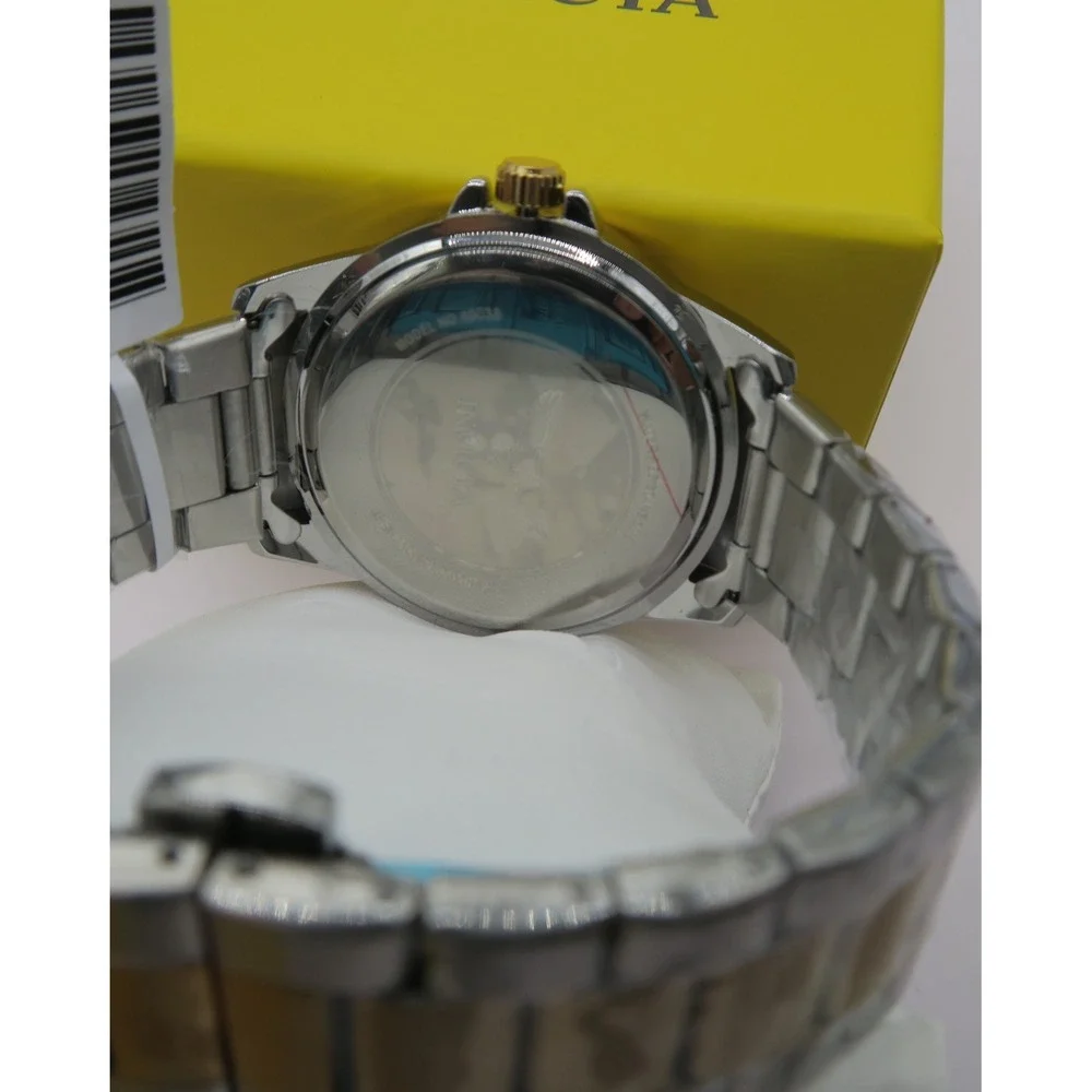 Invicta Specialty Mens Watch Two Tone Gold Silver Green Dial 39038 New in Box